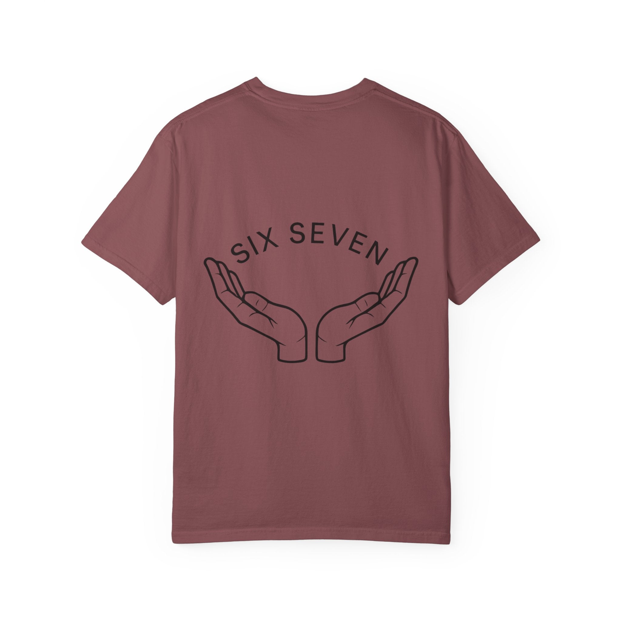 SIX SEVEN Garment-Dyed T-Shirt — 'six seven shirt' Graphic Tee