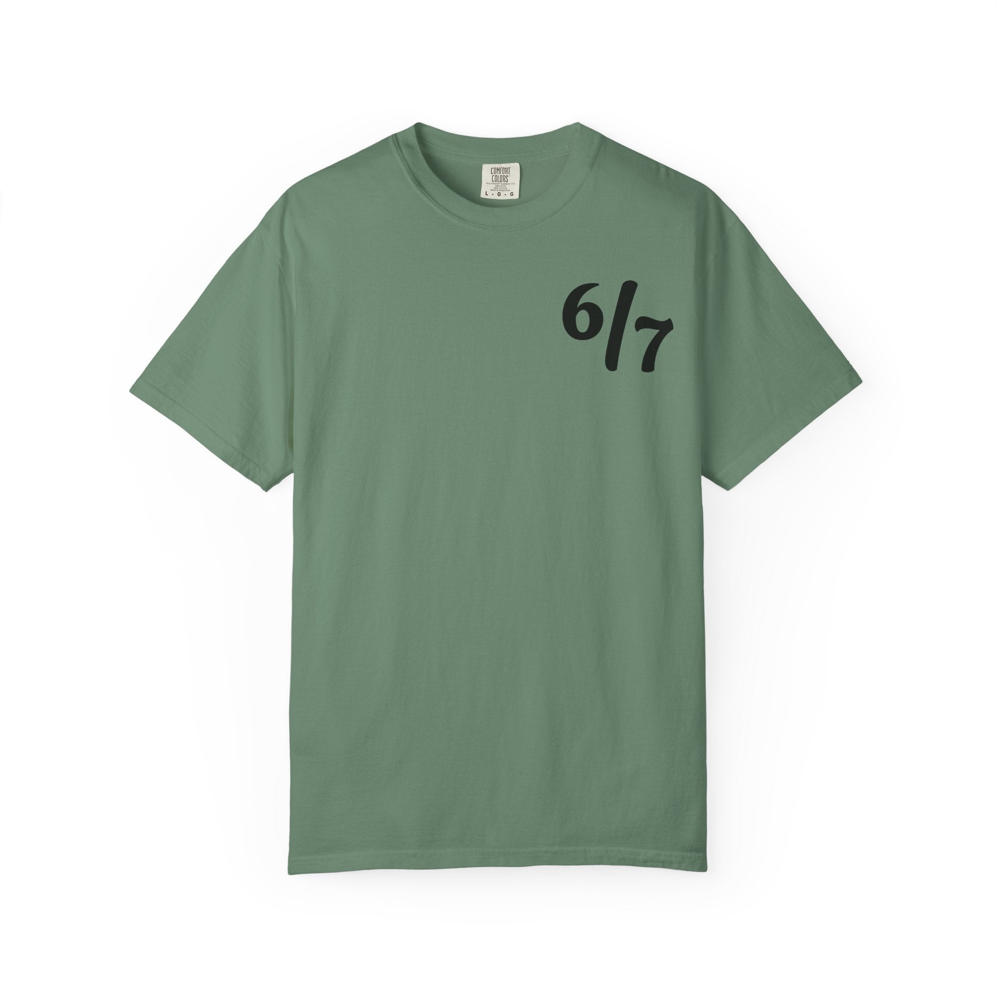 SIX SEVEN Garment-Dyed T-Shirt — 'six seven shirt' Graphic Tee