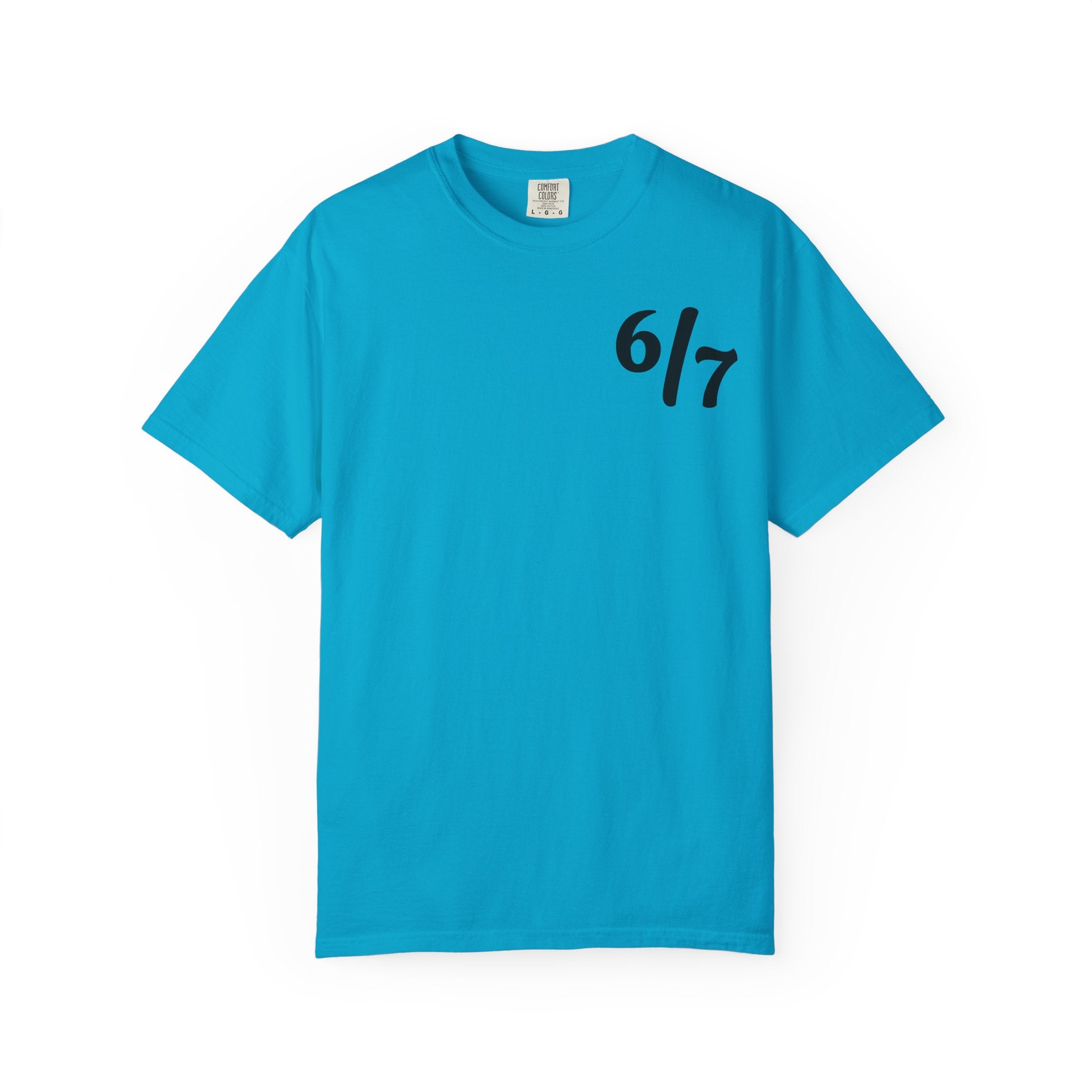 SIX SEVEN Garment-Dyed T-Shirt — 'six seven shirt' Graphic Tee