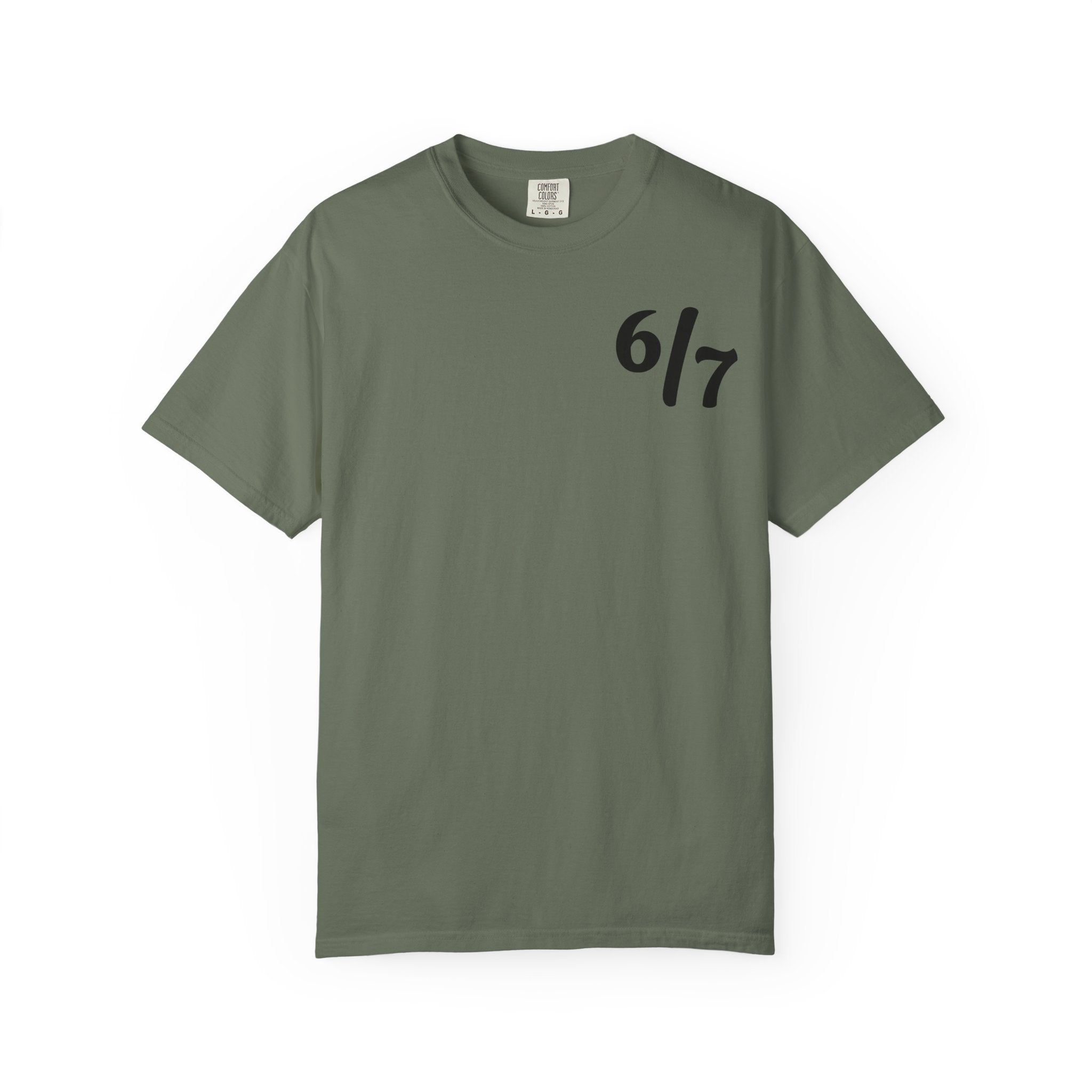 SIX SEVEN Garment-Dyed T-Shirt — 'six seven shirt' Graphic Tee