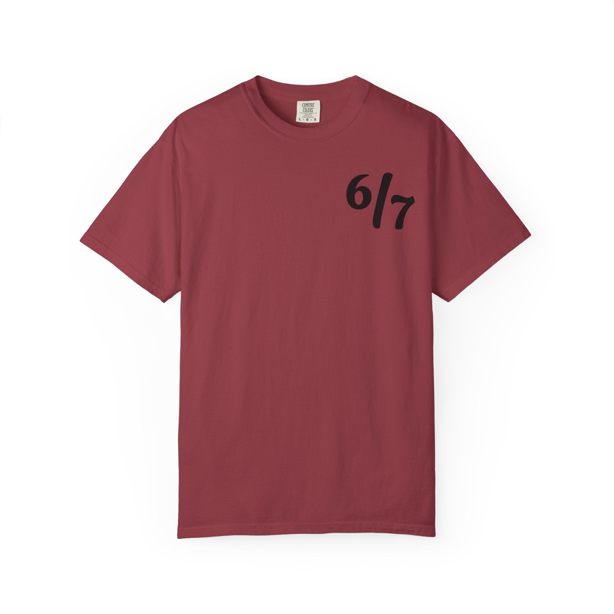SIX SEVEN Garment-Dyed T-Shirt — 'six seven shirt' Graphic Tee