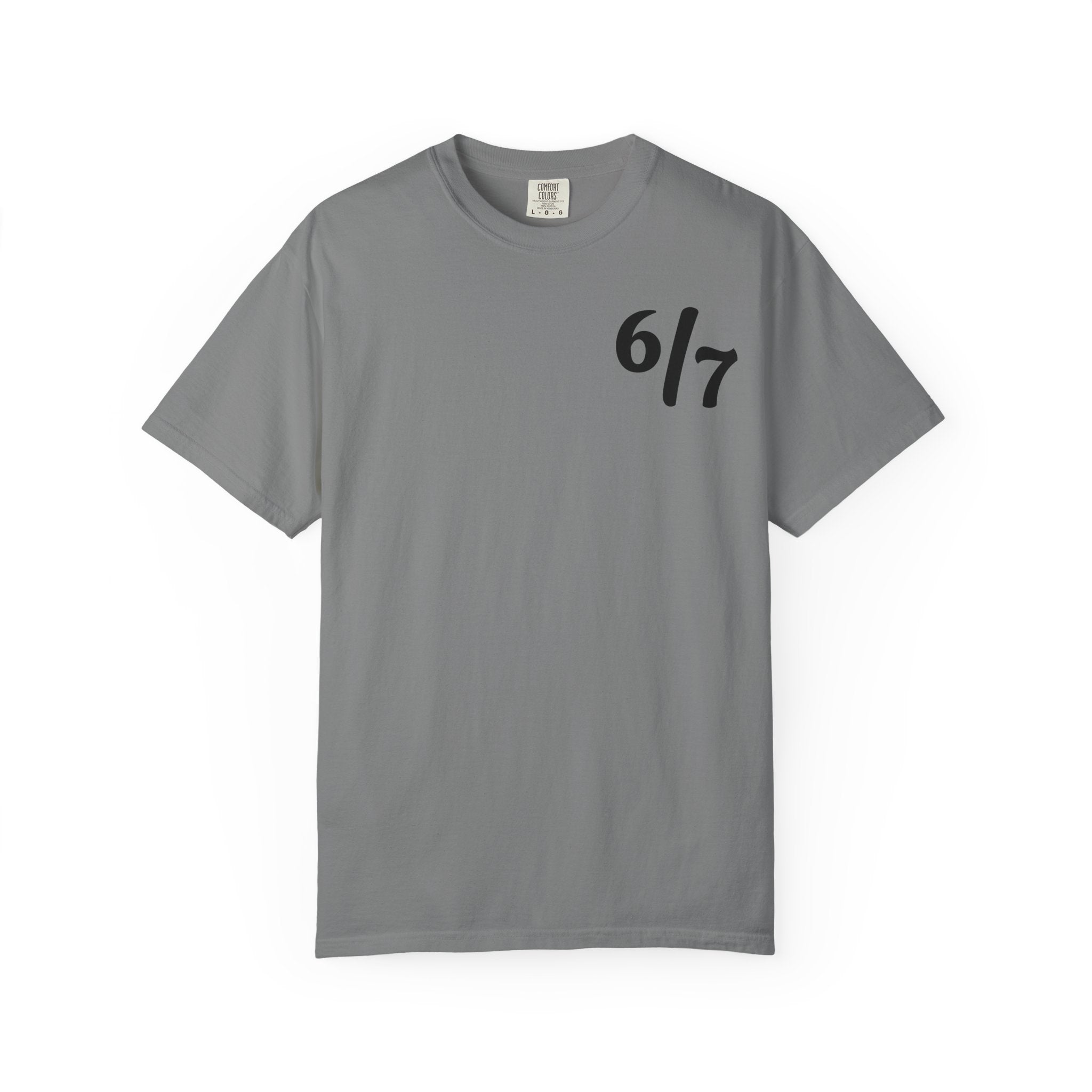SIX SEVEN Garment-Dyed T-Shirt — 'six seven shirt' Graphic Tee
